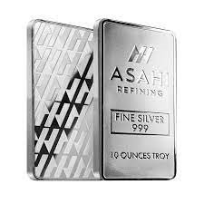 10-oz. .999 Fine Silver Bullion Bars